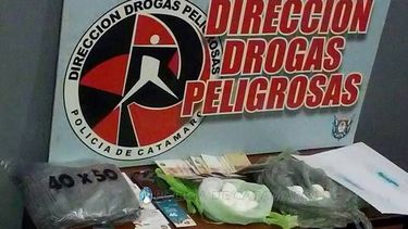 Secuestran un kilo de cocaína de máxima pureza alita de mosca