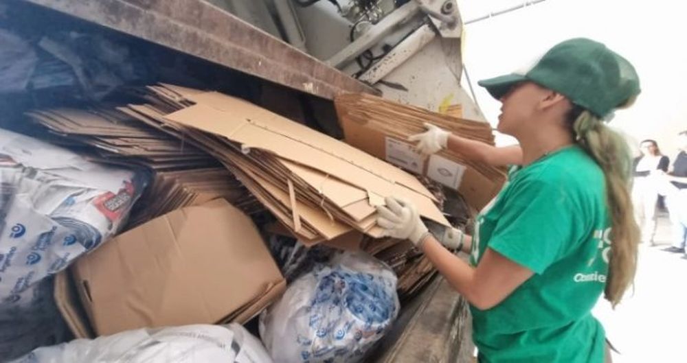 Beneficios. Se prevé recuperar toneladas de papel usado en campaña para reciclar en el Punto Giro.