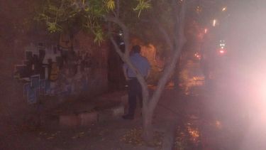 Se incendió una vivienda en el norte del Capital
