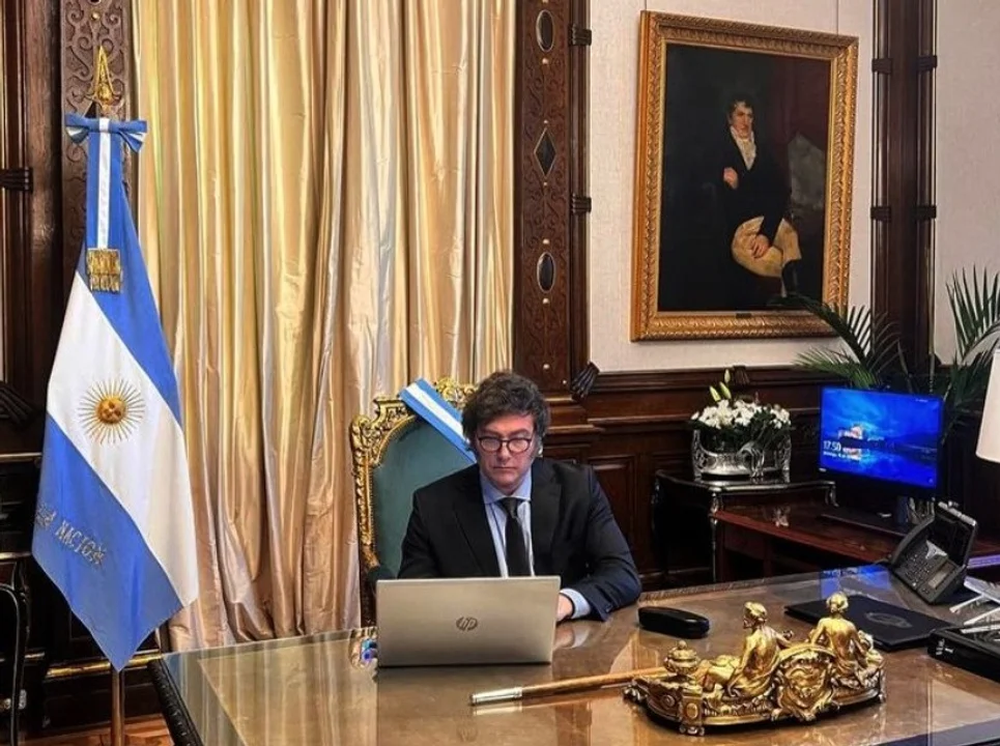 El presidente Javier Milei.