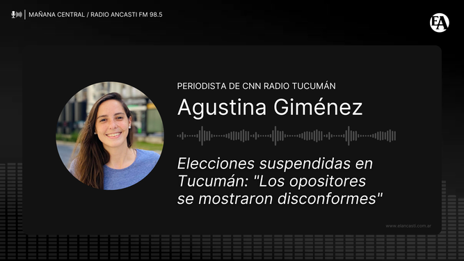 Tucumán, sin elecciones: Los opositores se mostraron disconformes