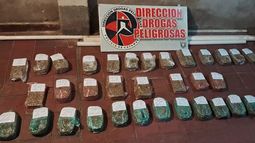 Drogas y misterio: hallaron 18 kilos de marihuana  en una casa sin personas