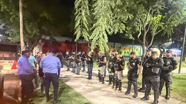 amplio despliegue policial: hubo 30 demorados, dos detenidos y secuestros de motos