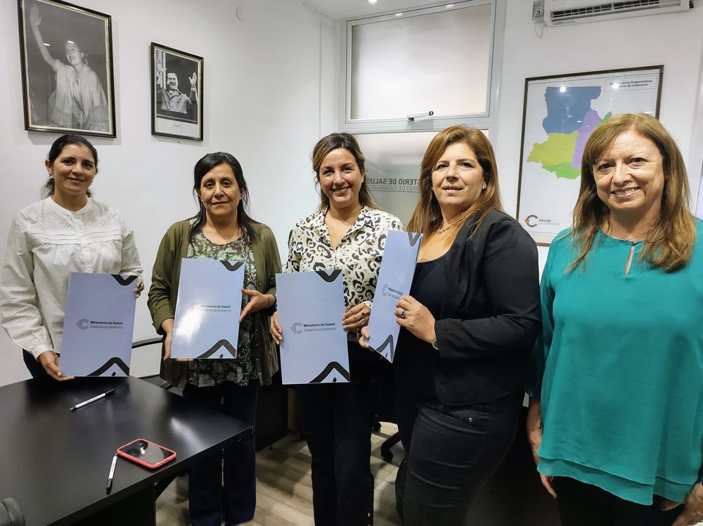 Salud y el Municipio de Valle Viejo. Firma de renovación del convenio de trabajo conjunto.