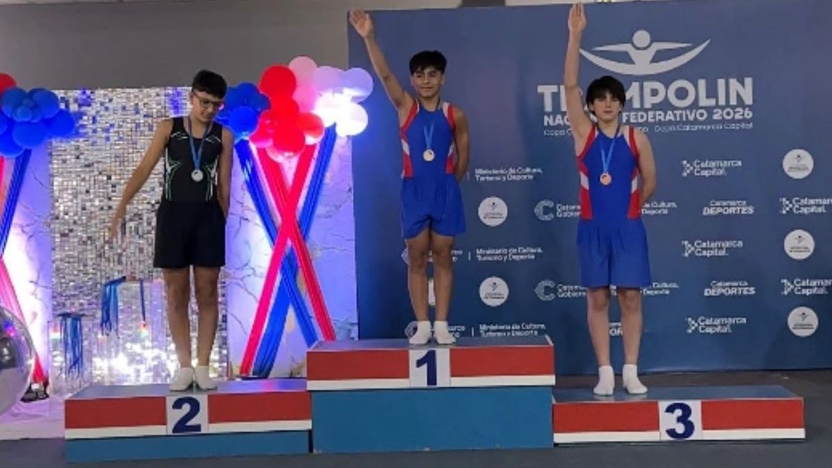 Más medallas para los catamarqueños en el Nacional de Trampolín
