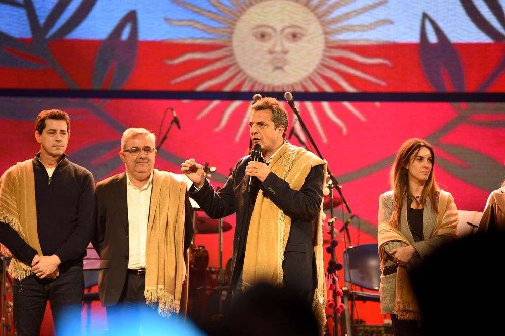Postura. Jalil destacó la vocación de diálogo de Sergio Massa.
