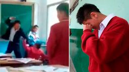Profesor castigó a alumno que hacía bullying.&nbsp;