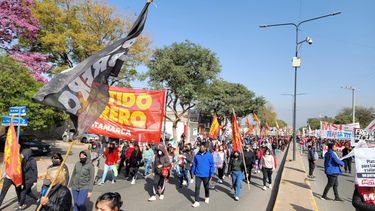 El Partido Obrero se movilizó este miércoles