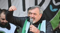 Secretario general de ATE nacional, Rodolfo Aguiar