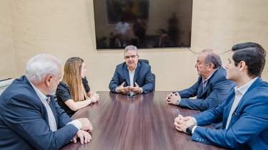 El Gobernador se reunió con el Tribunal de Cuentas por el readecuamiento del presupuesto 2024 