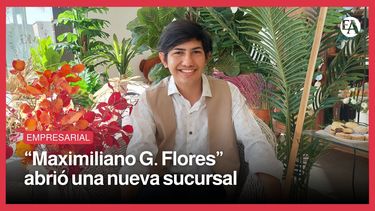 Maximiliano G. Flores abrió una nueva sucursal