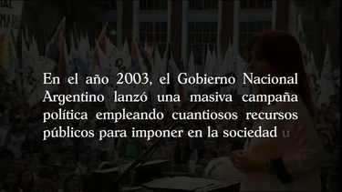 las victimas que quisieron esconder: el gobierno nacional difundio un video por el dia de la memoria