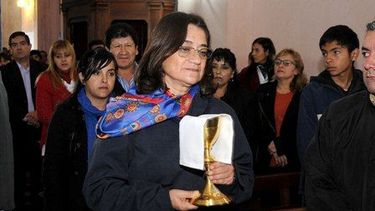 lucia se mostro optimista con la beatificacion del franciscano