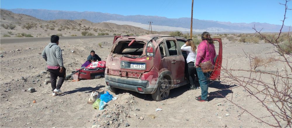 Un hombre murió en un accidente de tránsito en Palo Blanco. Foto: El Abaucán Digital
