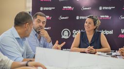 Reunión. En el municipio de Valle Viejo.&nbsp;