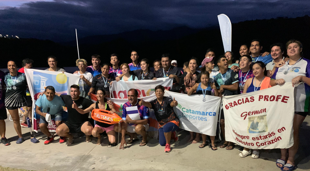 Natación adaptada. La delegación de La Rioja y Los Tritones.