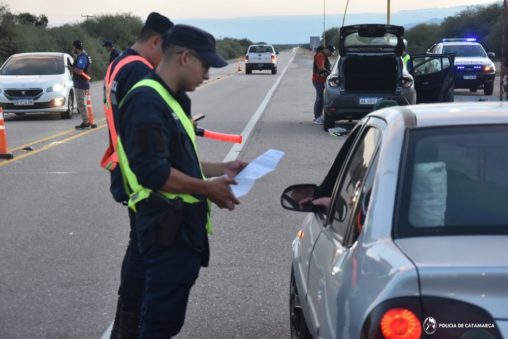 Se llevó a cabo el Operativo Funcional de Coordinación Interprovincial para reforzar controles vehiculares