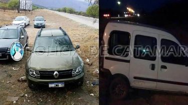 Secuestraron 61 vehículos en puestos camineros