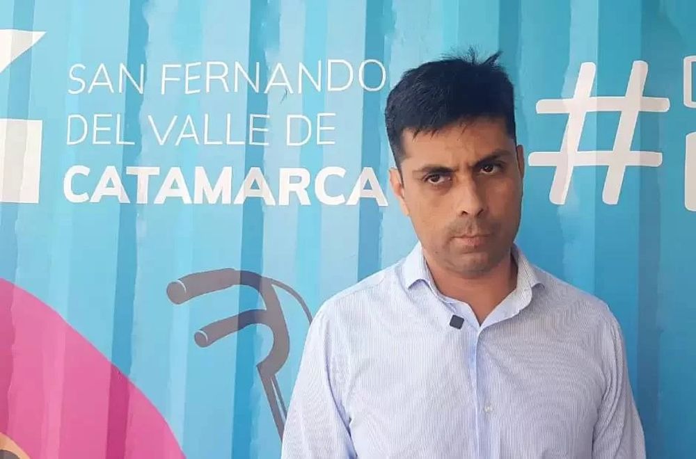Fernando, hijo de Juan Carlos Rojas.&nbsp;