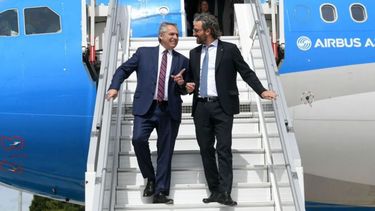 Fernández regresó al país tras una gira europea en la que endureció su postura frente a CFK