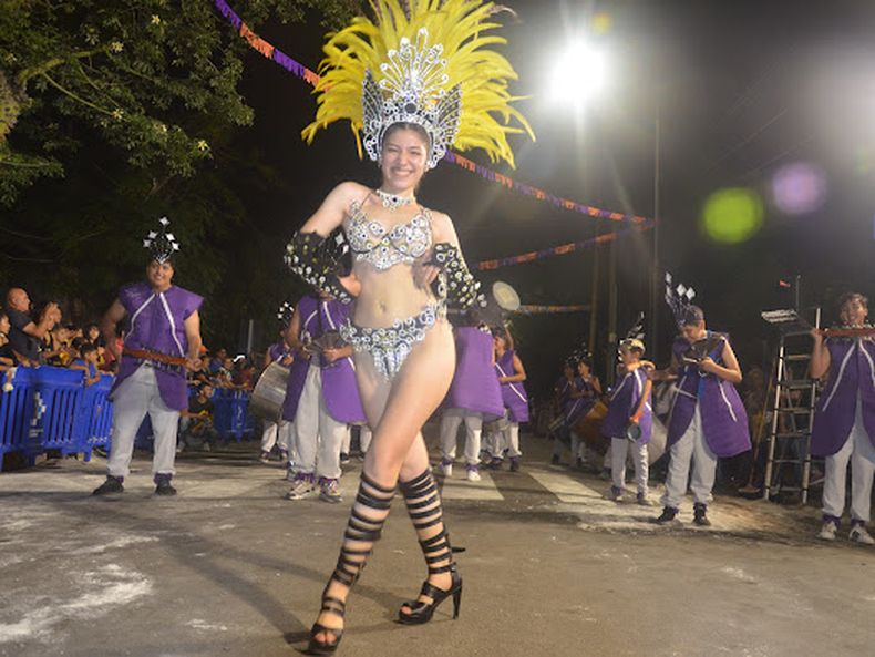 Gran festejo de los carnavales en La Chacarita