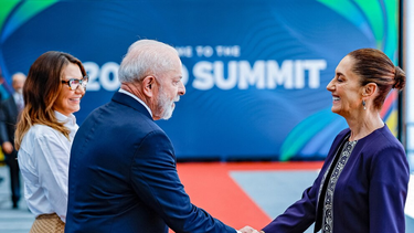 Lula da Silva y Claudia Sheinbaum .