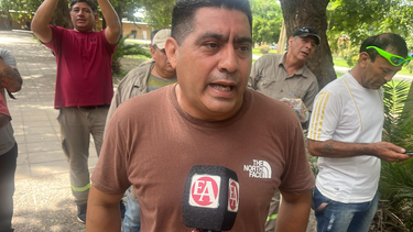 empleados de obras publicas se manifestaron en el cape