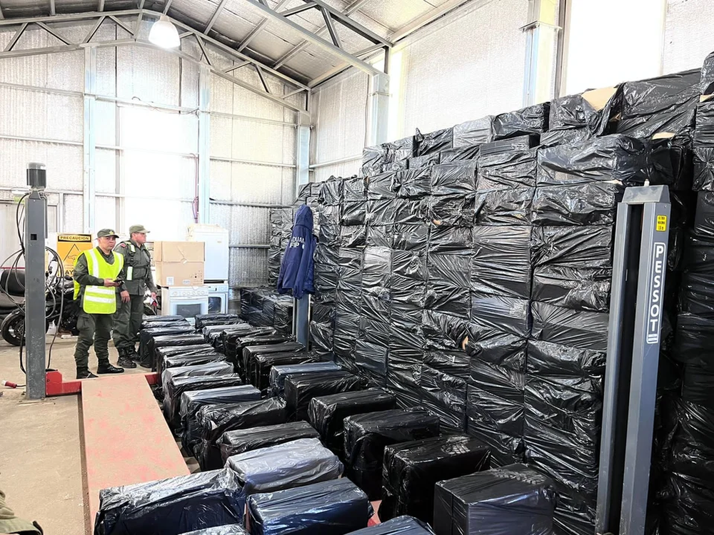 La Aduana destruyó 4 millones de cigarrillos falsificados