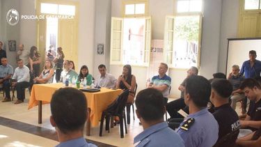 capacitaron a efectivos policiales del interior provincial