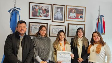 la camara de diputados distinguio a la deportista catamarquena maria eugenia aguirre