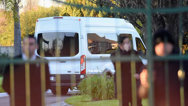lionel y su familia despiden a jorge messi en rosario