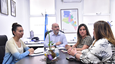 encuentro entre el ministro zampieri y la intendenta de valle viejo