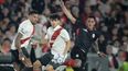 un muy flojo river cayo   1-0 con barracas de local