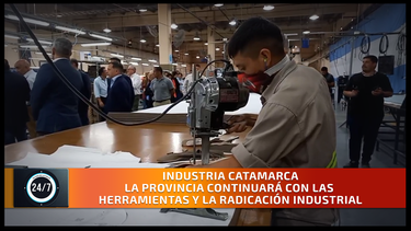 La provincia continuará con las herramientas y la radicación industrial
