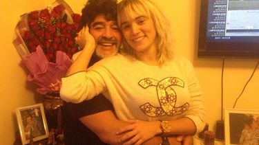 ahora maradona se peleo con rocio oliva