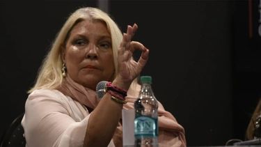 Carrió propuso debatir el protocolo para el uso de armas