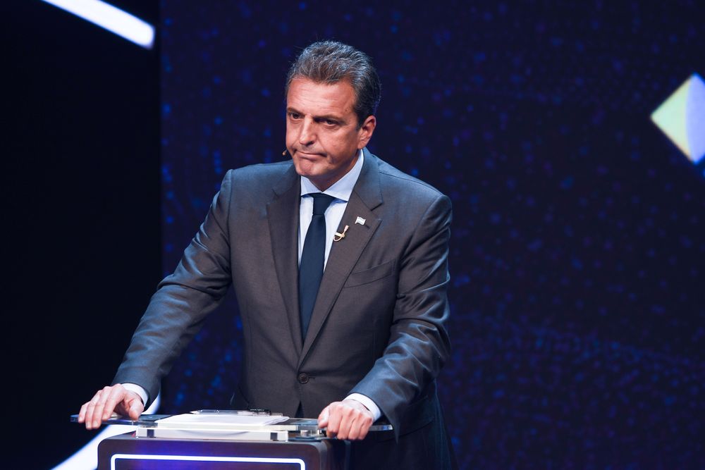 Debate. Sergio Massa.
