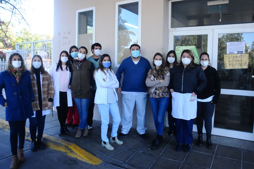 Medidas. Pediatras del Hospital de Niños iniciaron la protesta en junio.