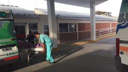 Un motociclista desbarrancó en la Cuesta