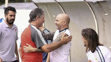 sampaoli comenzo gira local con independiente