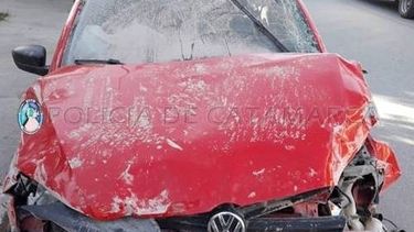 Chocó contra una pared y lo arrestaron