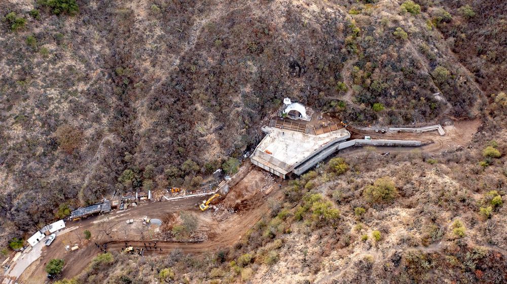 Avanzan las obras en La Gruta