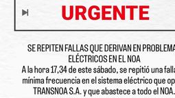 Las distribuidoras de energía trabajan apegadas al protocolo de crisis