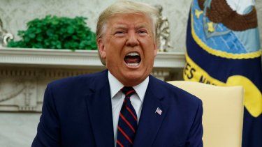 donald trump ordeno a la marina bloquear el estrecho de ormuz