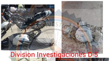 recuperaron motocicletas robadas con ayuda de las camaras de seguridad del sae 911