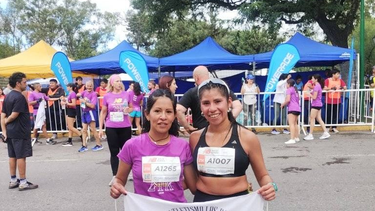 Dos catamarqueñas brillaron en la media maratón de Salta