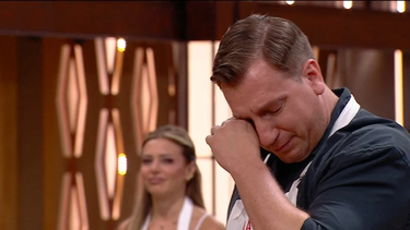masterchef celebrity: maxi lopez se emociono hasta las lagrimas