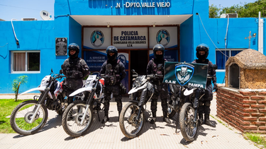 se entregaron nuevas unidades al gam pampa para reforzar la seguridad