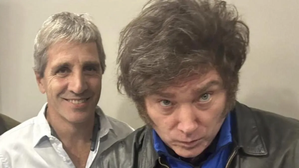 Luis Caputo y Javier Milei