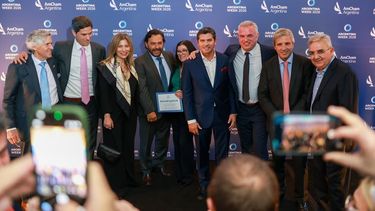 Panel. En N ueva York, Jalil participó junto a otros gobernadores y representantes de la empresa Rio Tinto.